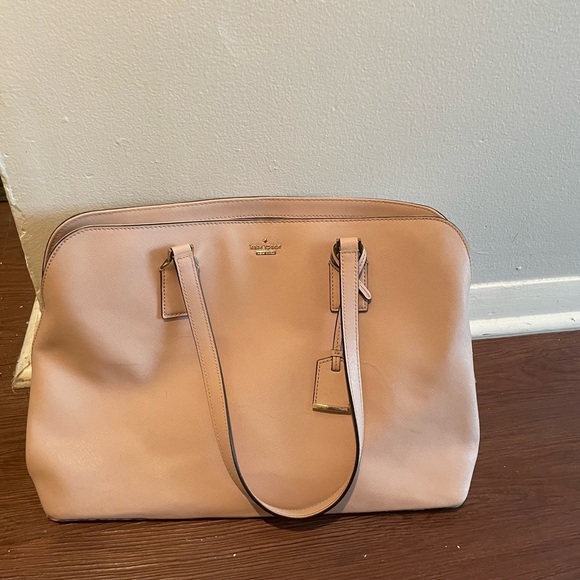 kate spade Handbags - Kate Spade Pink Leather Tote Bag